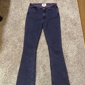 Urban Outfitters BDG Low-Rise Flare Jean - Purple
